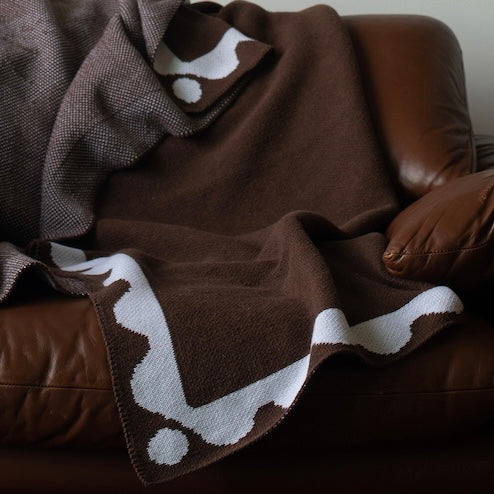Brown Caballo - Throw Blanket