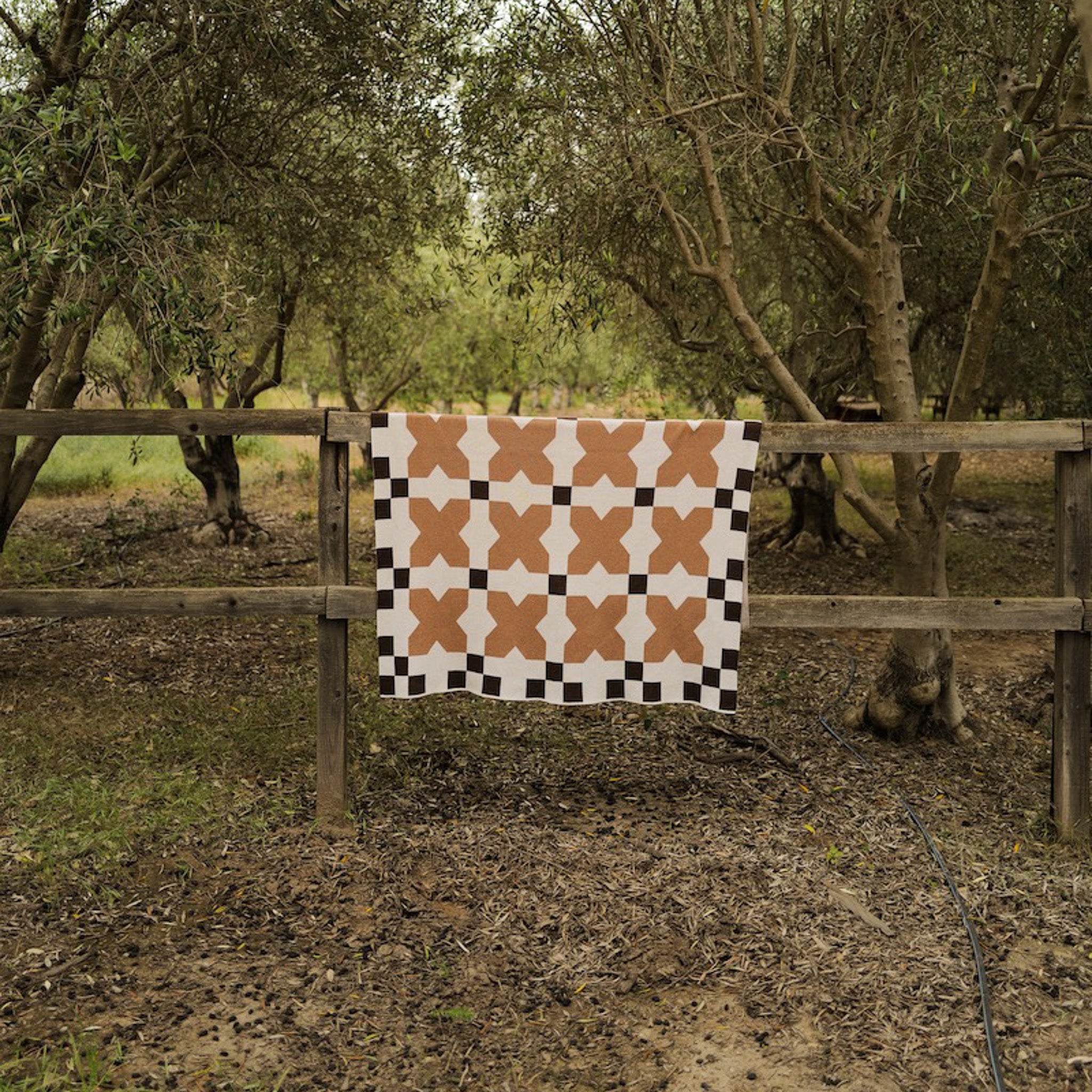 Bien Mal "Café con Leche" - Throw Blanket. Designed in LA